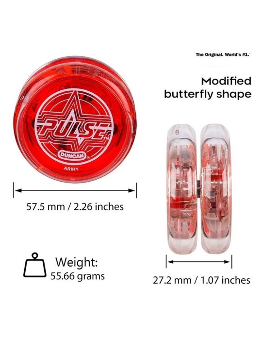 Yo-Yo Light-Up Pulse Duncan