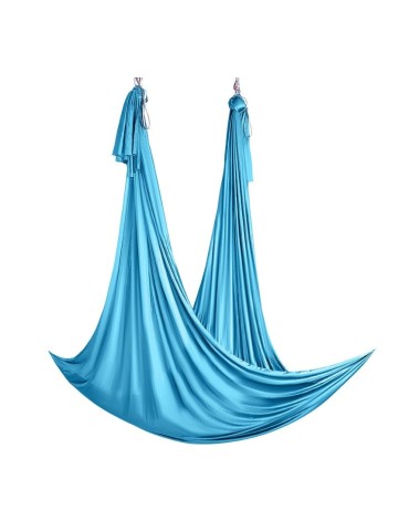 Hamaca de Yoga Aéreo 5m/2,8m azul claro