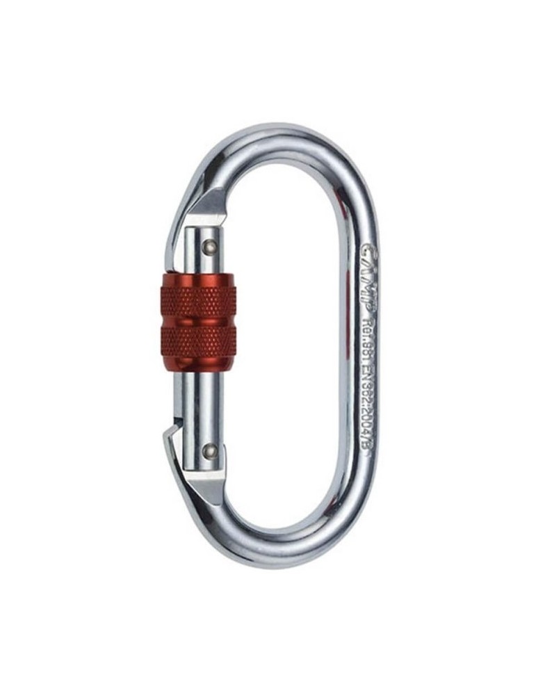 Mousqueton Oval standard Lock acier