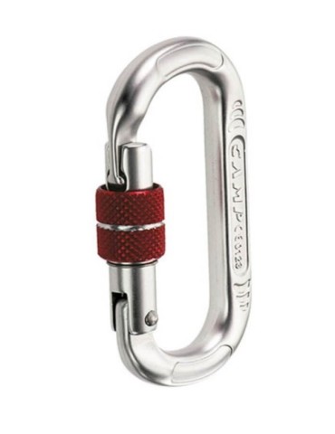 Karabiner Oval Compact Lock Aluminium