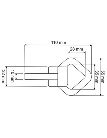 Emerillon Swivel CAMP pour objets aérien 2
