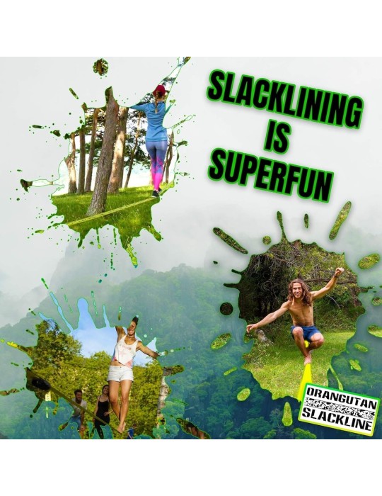 Slackline Orangutan 15m