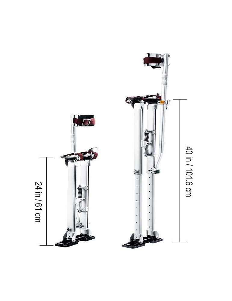 Stilts Adjustable 61-102cm Professional