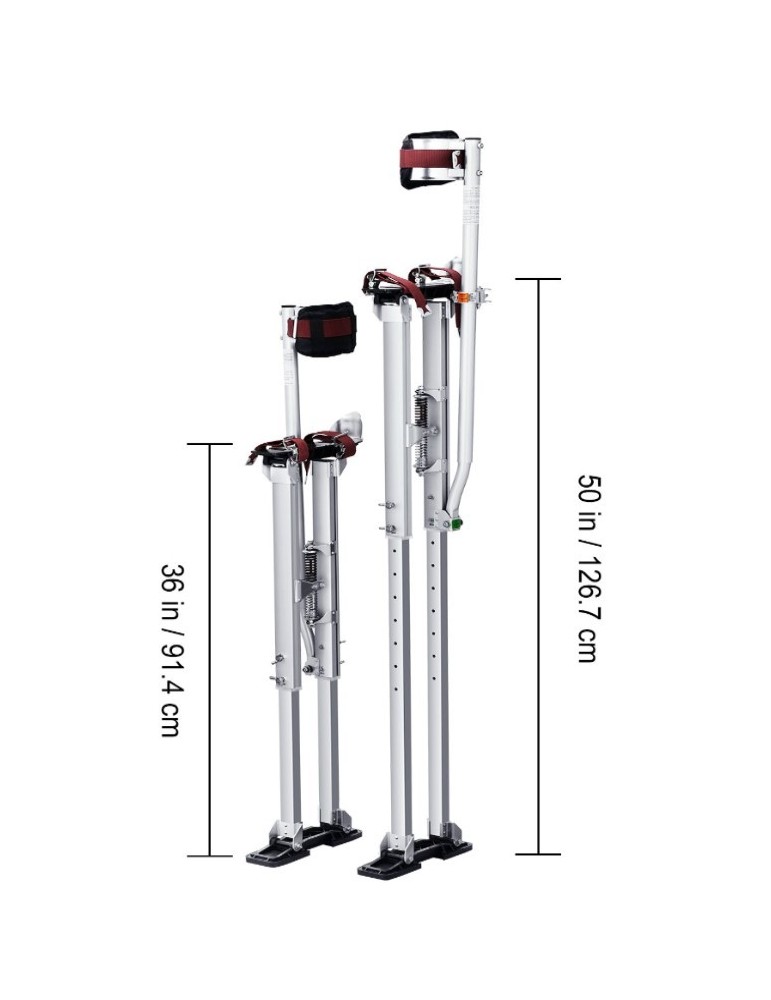 Trampoli regolabili 91-127cm professionali