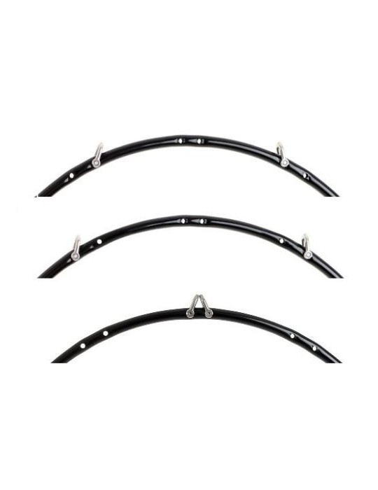 Cerceau aérien Ø95cm inclus 2 manilles (6 trous)