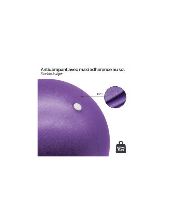 Ballon de Yoga 26cm violet