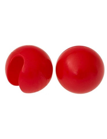 20x Nez de Clown en plastique souple 2
