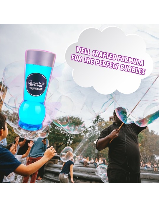 Giant Bubble Liquid "Uncle Bubble" 944 Millilitres