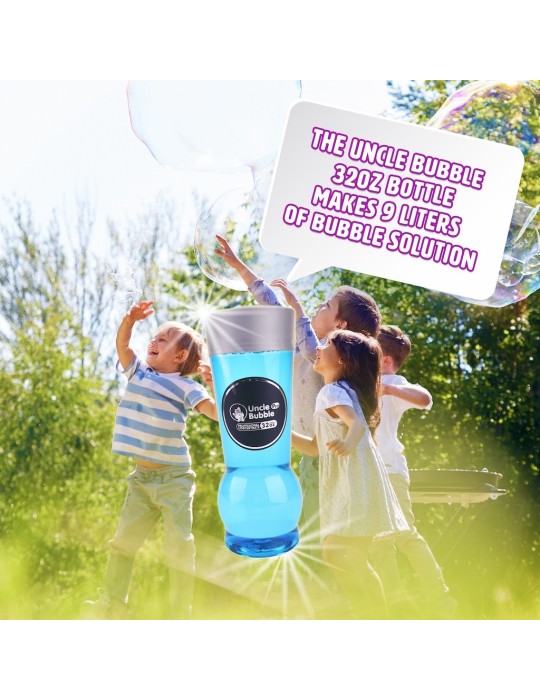 Giant Bubble Liquid "Uncle Bubble" 944 Millilitres