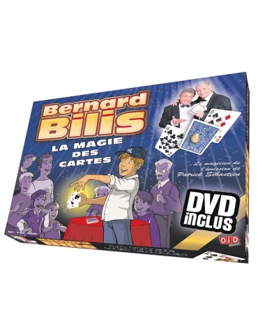 La magie des cartes de Bernard Bilis avec DVD