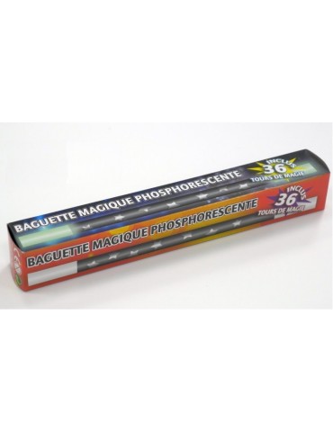Baguette magique phosphorescente