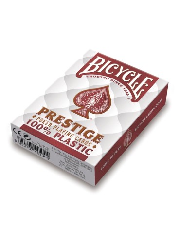 Cartes Bicycle Poker Plastic rouge