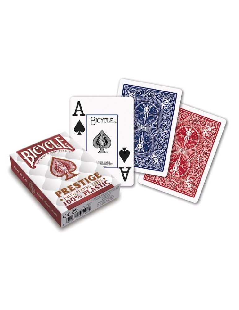 Bicycle Prestige Pokerkarten aus Plastik