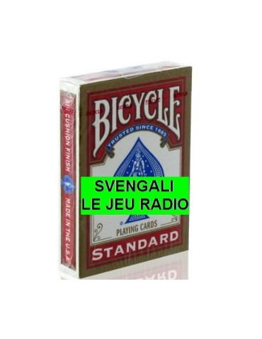 Cartes Bicycle Svengali (Radio) bleu 2