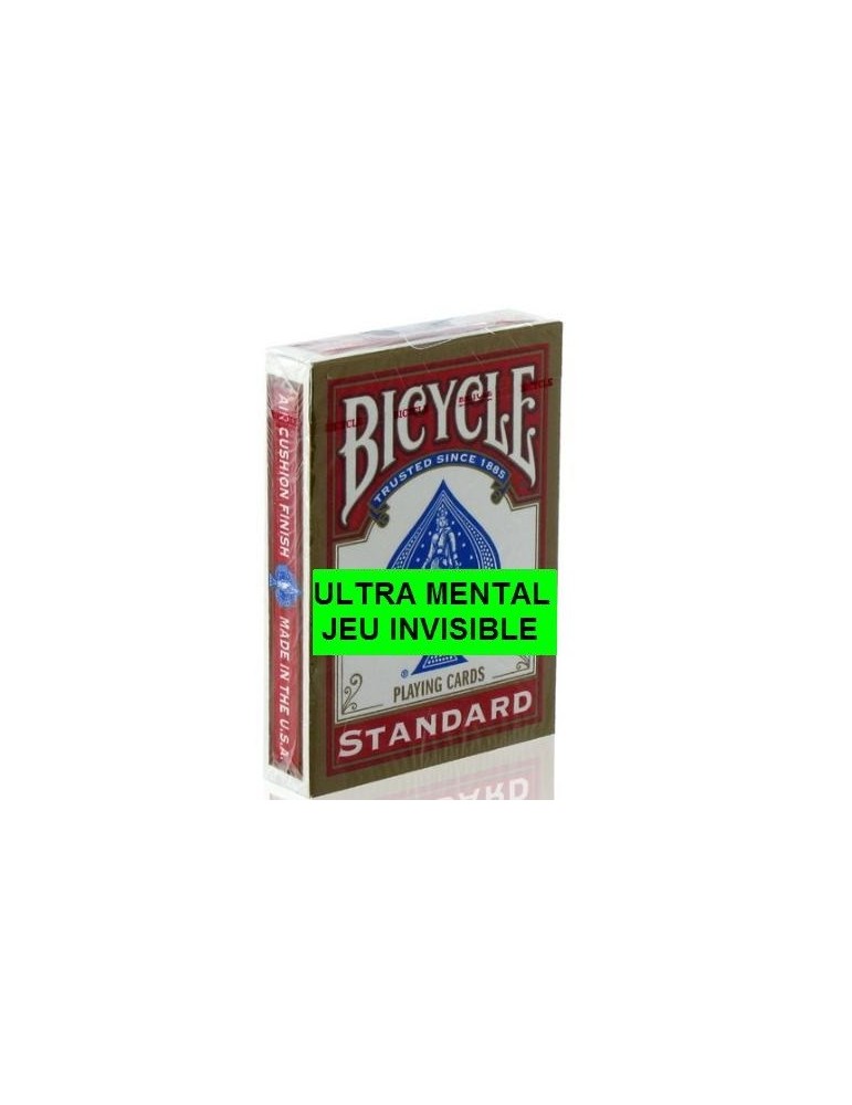 Cartas Bicycle Ultra Mental rouge