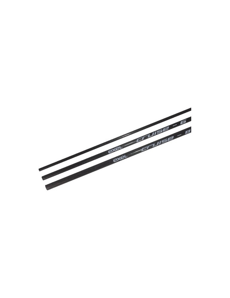 10x Tube creux en carbone Exel 165cm
