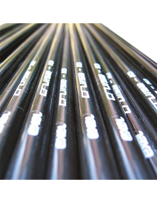 10x Tube creux en carbone Exel 165cm