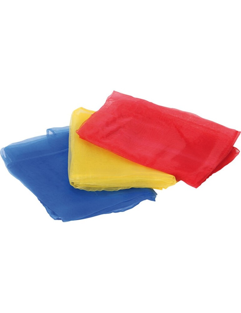 Set de 3 foulards à jongler junior 40x40cm