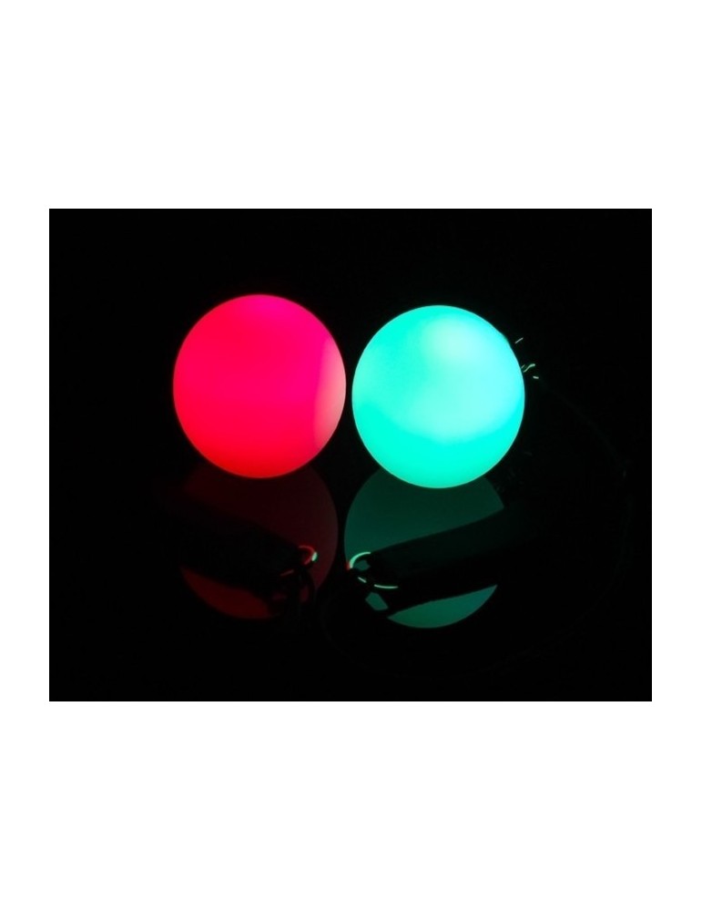 Paire de Bolas lumineuse économique stroboscopique