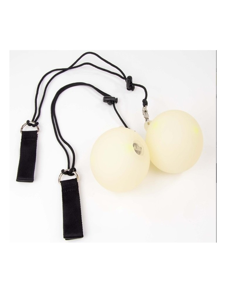 Paire de Bolas lumineuse stroboscopique économique