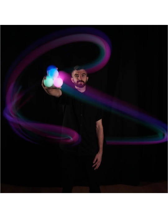 Set de 3 Balles LED USB Wes Peden V2