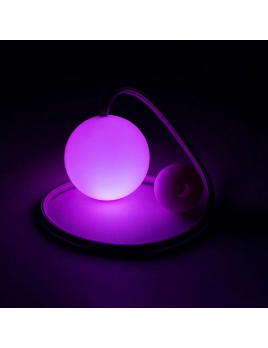 Paire de Bolas lumineuses 70mm USB poignées boules