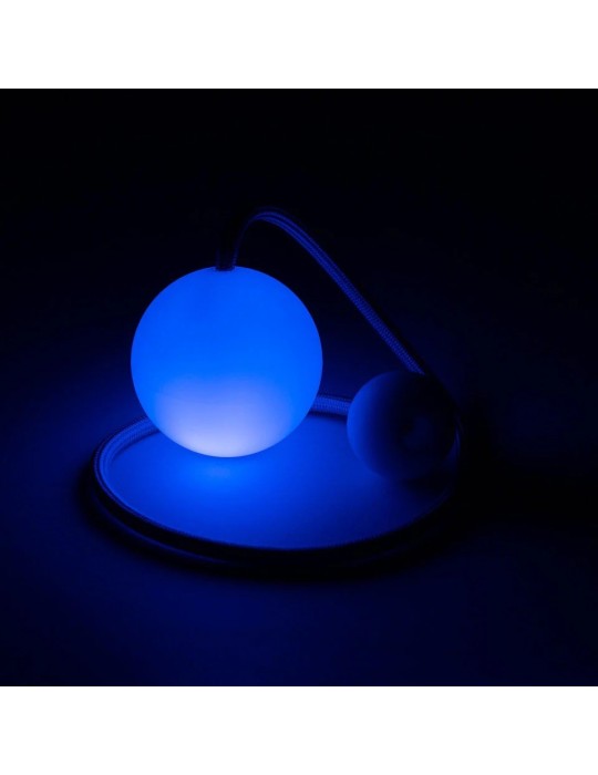 Paire de Bolas lumineuses 70mm USB poignées boules