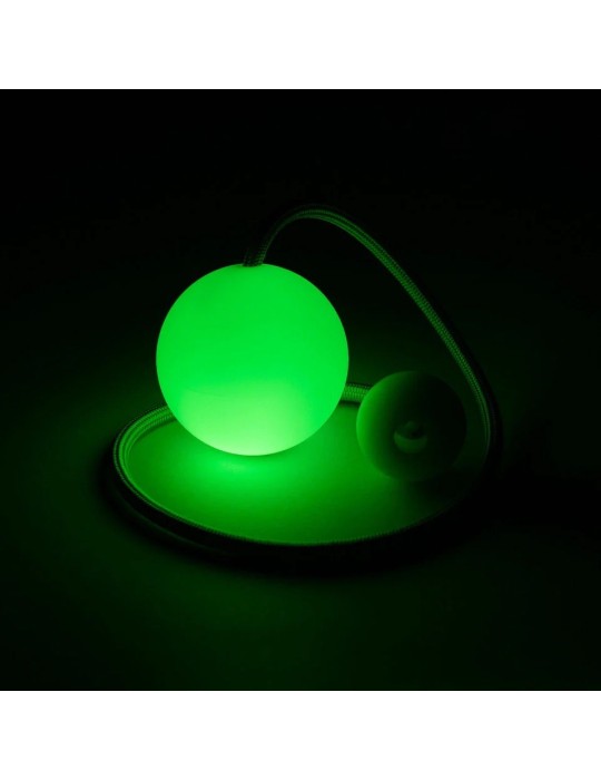 Pair of 70mm USB light-up Bolas with ball handles