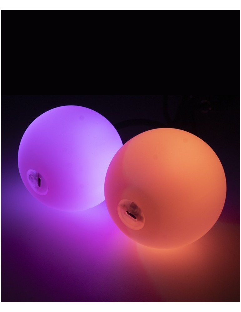 Paire de Bolas lumineuses 95mm USB