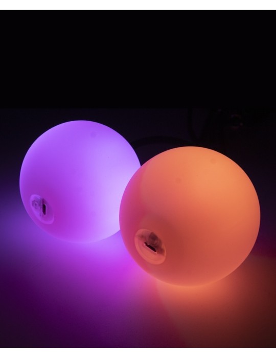 Par de Bolas luminosas 95mm USB