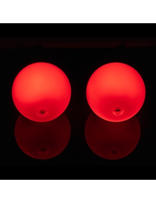 Par de Bolas luminosas 95mm USB