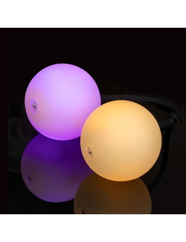 Coppia di Bolas luminose 95mm USB 2