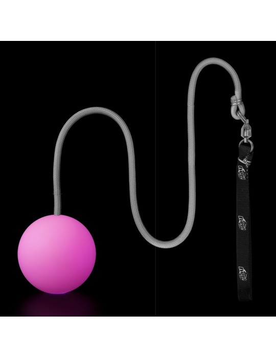 Paire de Bolas lumineuses 70mm USB poignées...