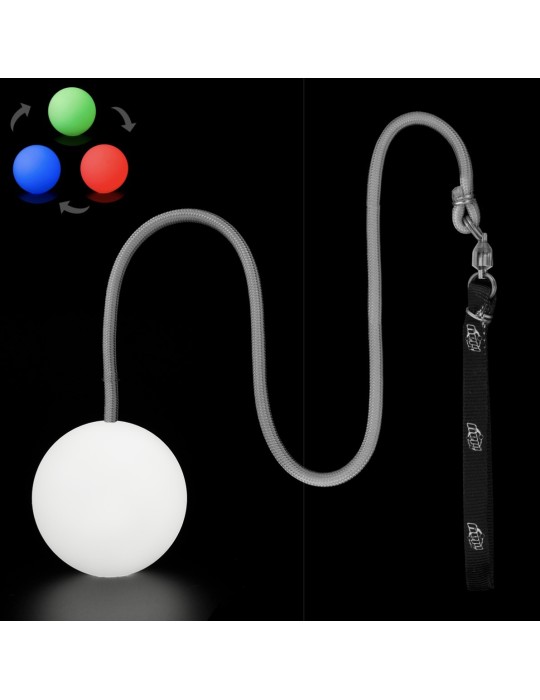 Paire de Bolas lumineuses 70mm USB poignées...
