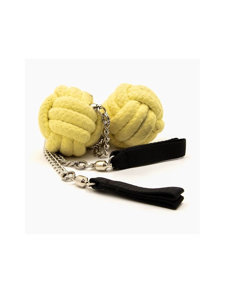 Pair of Fire Bolas Monkey
