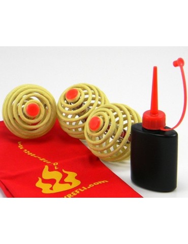 Set di 3 palle da fuoco Firefli 2