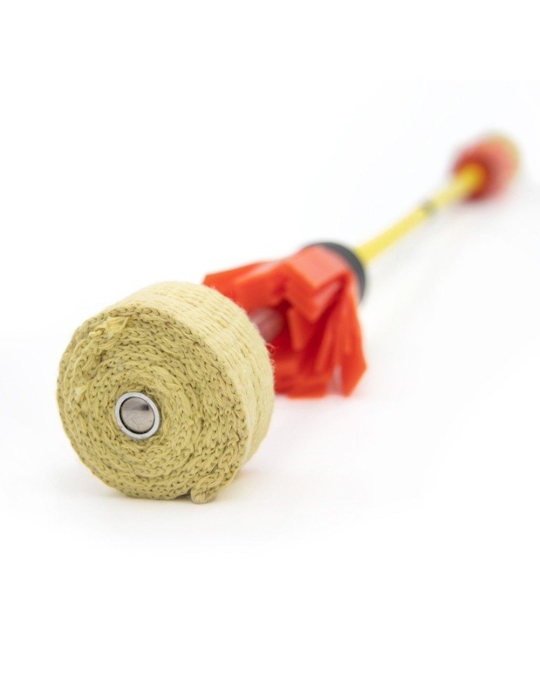Devil Stick da fuoco (fiore) con bacchette JD