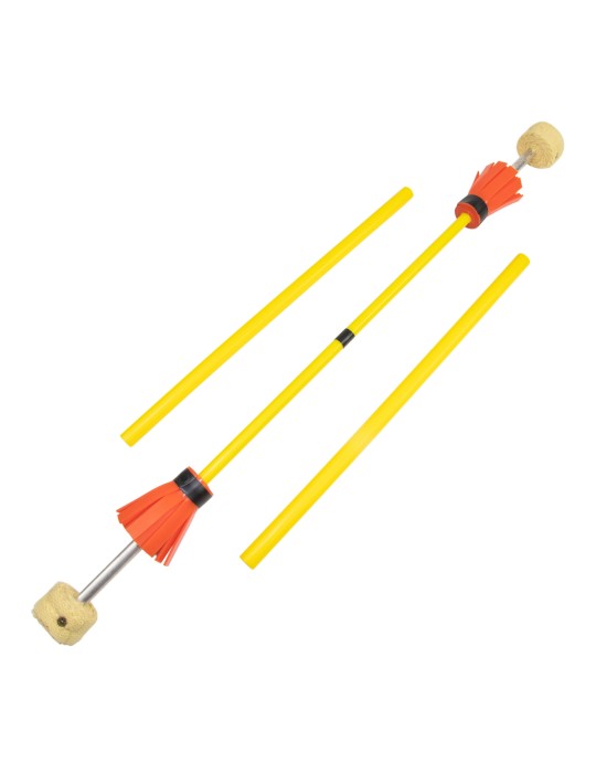 Fire Flower Devil Stick with handsticks JD
