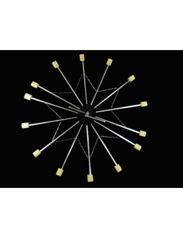 Pair of 7-branch STAR Fire Fans 2