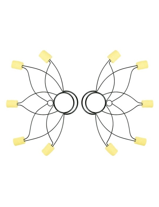 Pair of Lotus Fire Fans