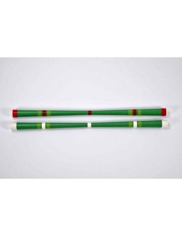 Bâton du diable standard en bois 65cm inclus baguettes 2