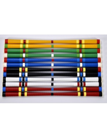 Bâton du diable standard en bois 65cm inclus baguettes