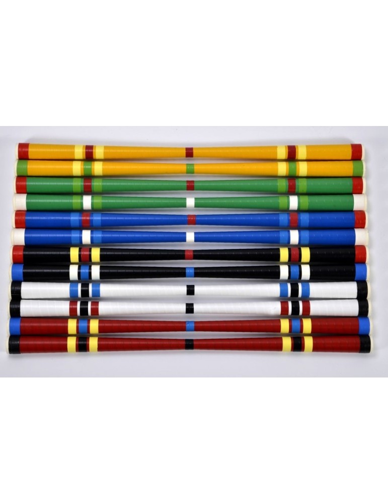 Bâton du diable standard en bois 65cm inclus baguettes