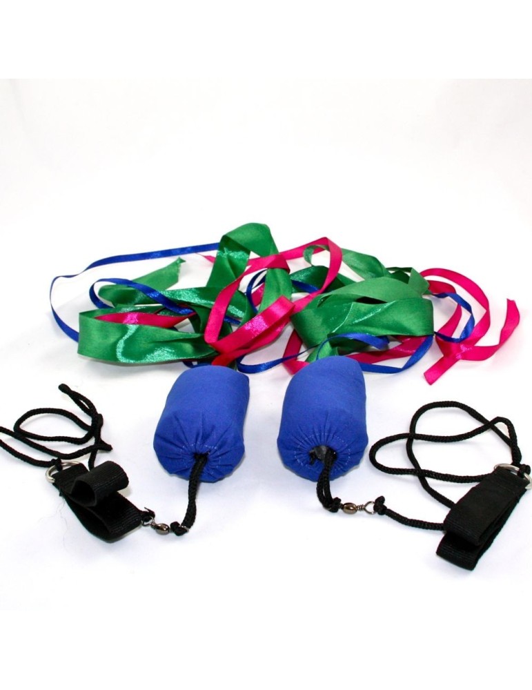 Pair of Ribbon Bolas JD