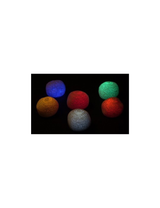 Leuchtender Footbag / Hacky Sack