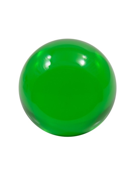 Balle acrylique transparente couleur 75mm