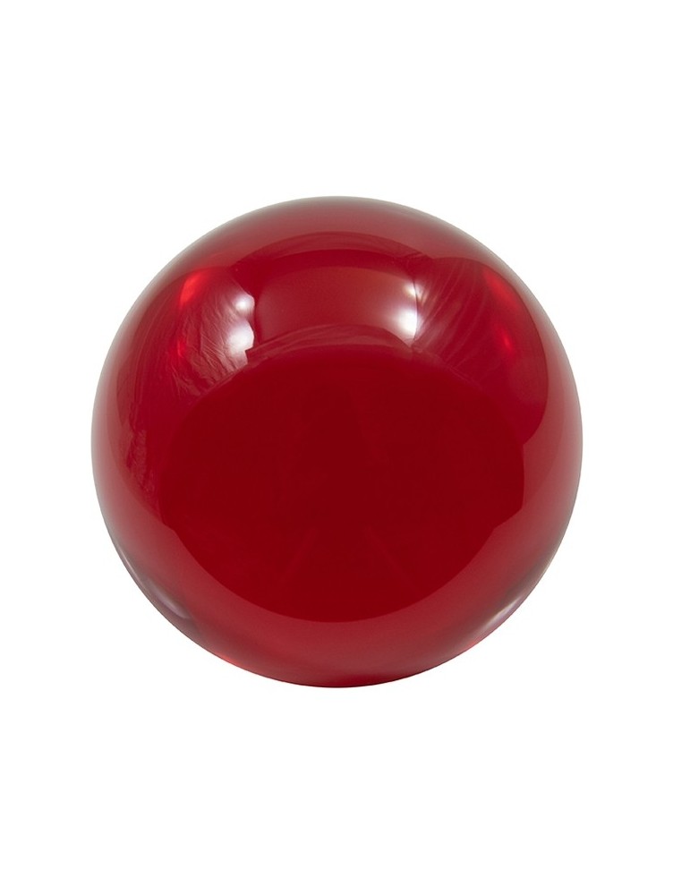 Balle acrylique transparente couleur 75mm