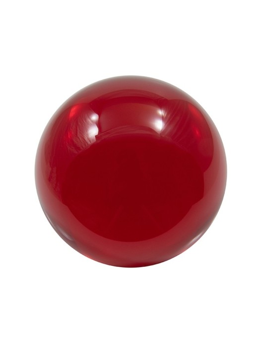 Balle acrylique transparente couleur 75mm