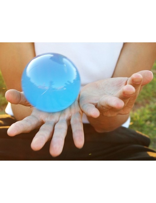90mm Coloured Transparent Pro Acrylic Ball