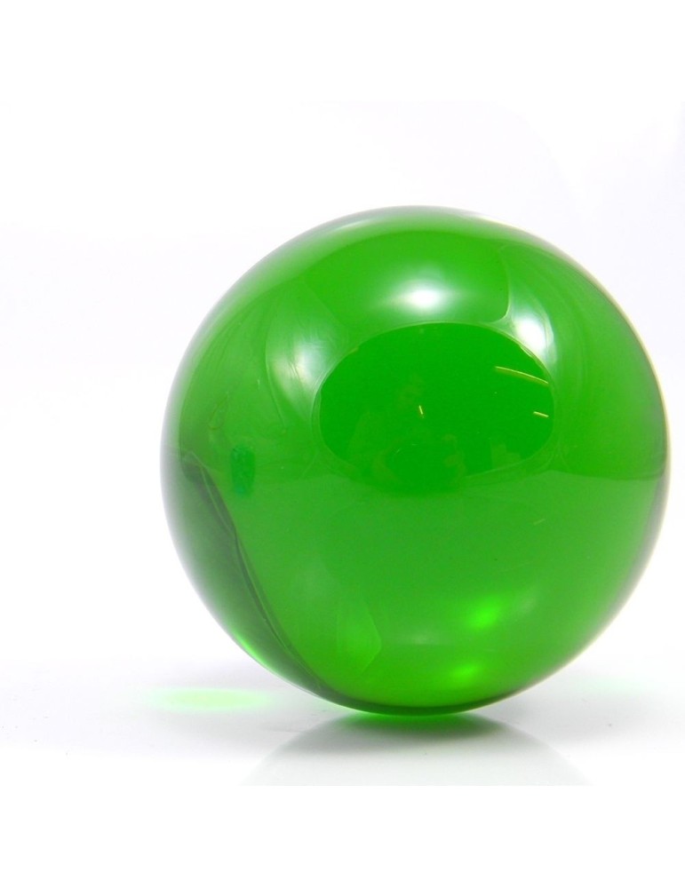 Balle acrylique Pro transparente couleur 90mm